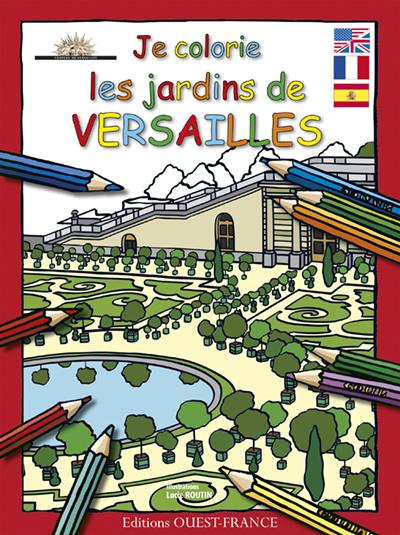 Je colorie les jardins de Versailles