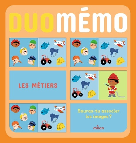 Duo mémo - Les métiers. Sauras-tu associer les images ?