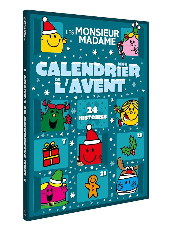 Mon Calendrier de l'Avent Les Monsieur Madame. 24 histoires