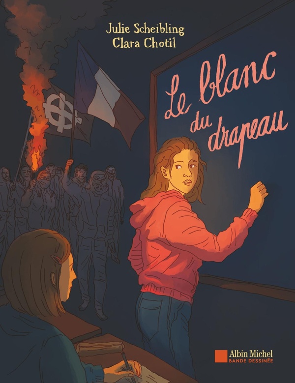 Le blanc du drapeau