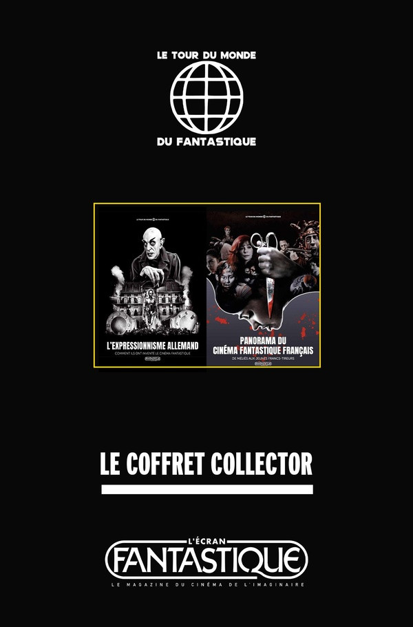Coffret Tour du Monde du fantastique : Expressionnisme allemand ; panorama du fantastique français.