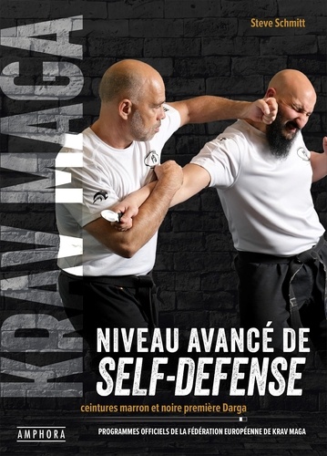 Krav-Maga, niveau avancé de self-défense. Ceintures marron et noire première darga