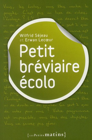 Petit bréviaire écolo