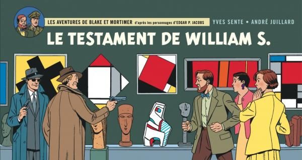 Les aventures de Blake et Mortimer Tome 24 : Le testament de William S.. Version strips