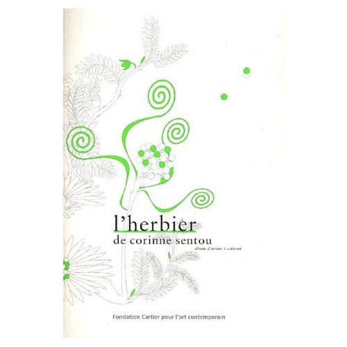 L'herbier. Album d'artiste à colorier