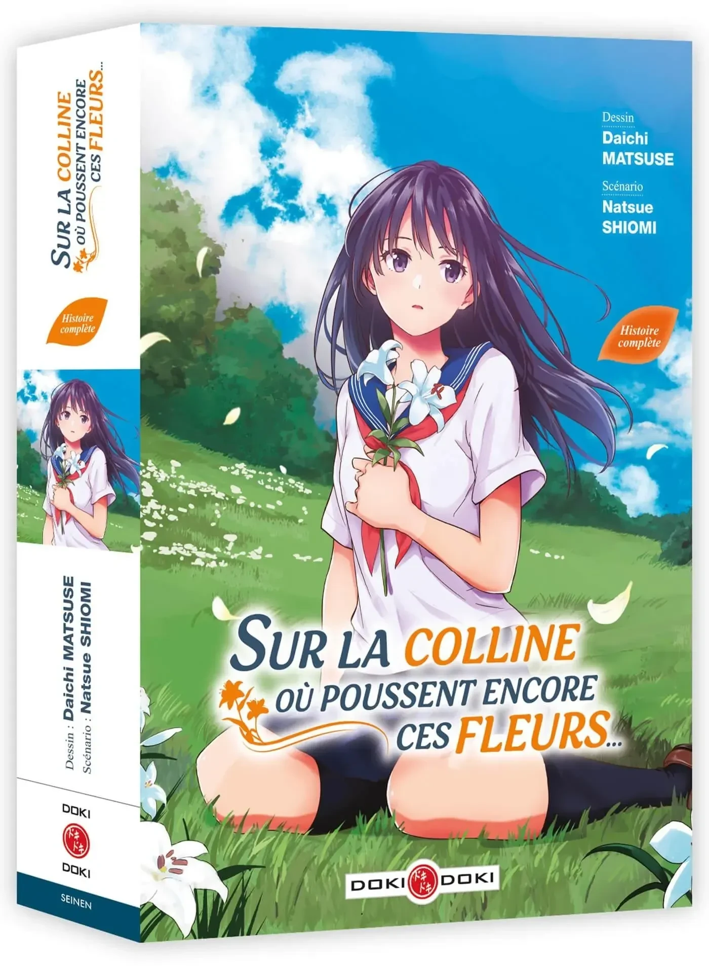 Sur la colline où poussent encore ces fleurs... Tomes 1 et 2 : Pack en 2 volumes