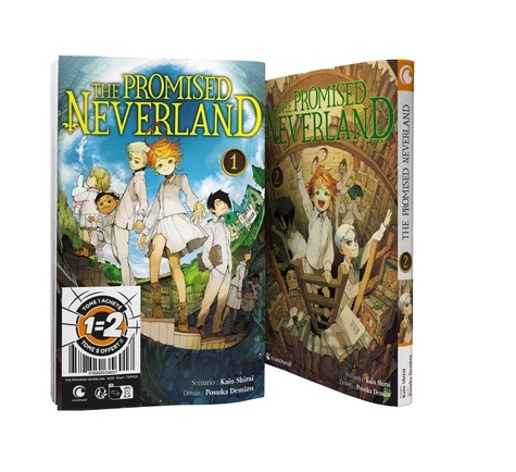 The Promised Neverland : Pack en 2 volumes : Tomes 1, Grace Field House ; Tome 2, Sous contrôle