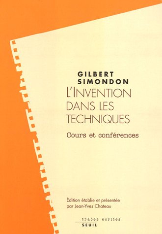 L'invention dans les techniques. Cours et conférences