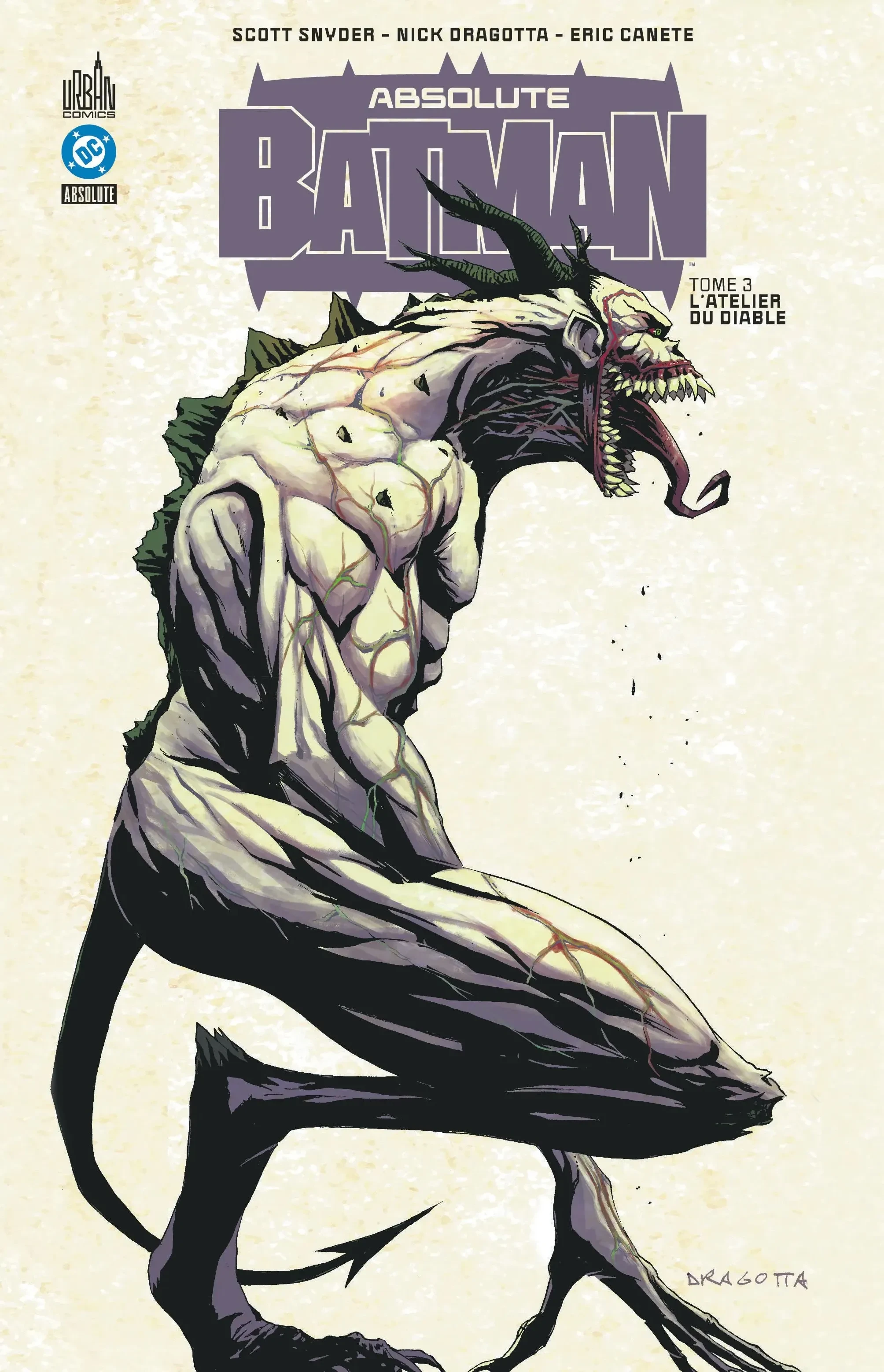 Absolute Batman Tome 3 : L'atelier du diable
