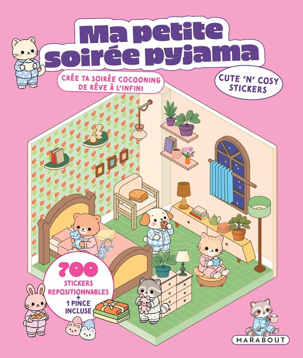 Ma petite soirée pyjama - Cute 'n' cosy stickers