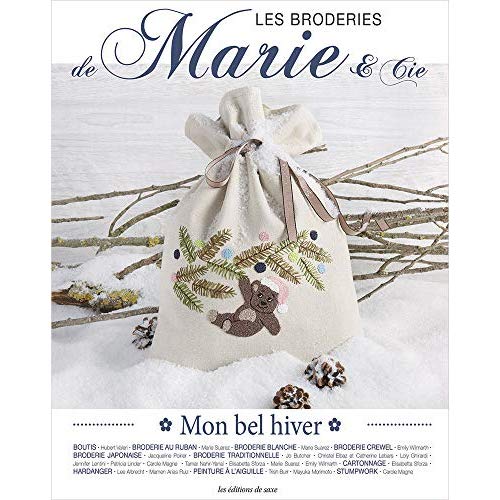 Les broderies de Marie & Cie N° 9 : Mon bel hiver
