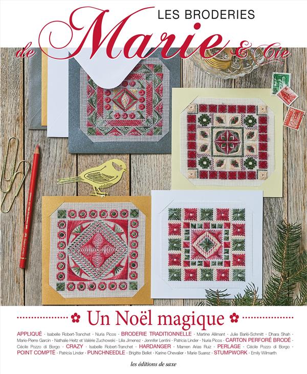 Les broderies de Marie & Cie N° 18 : Un Noël magique