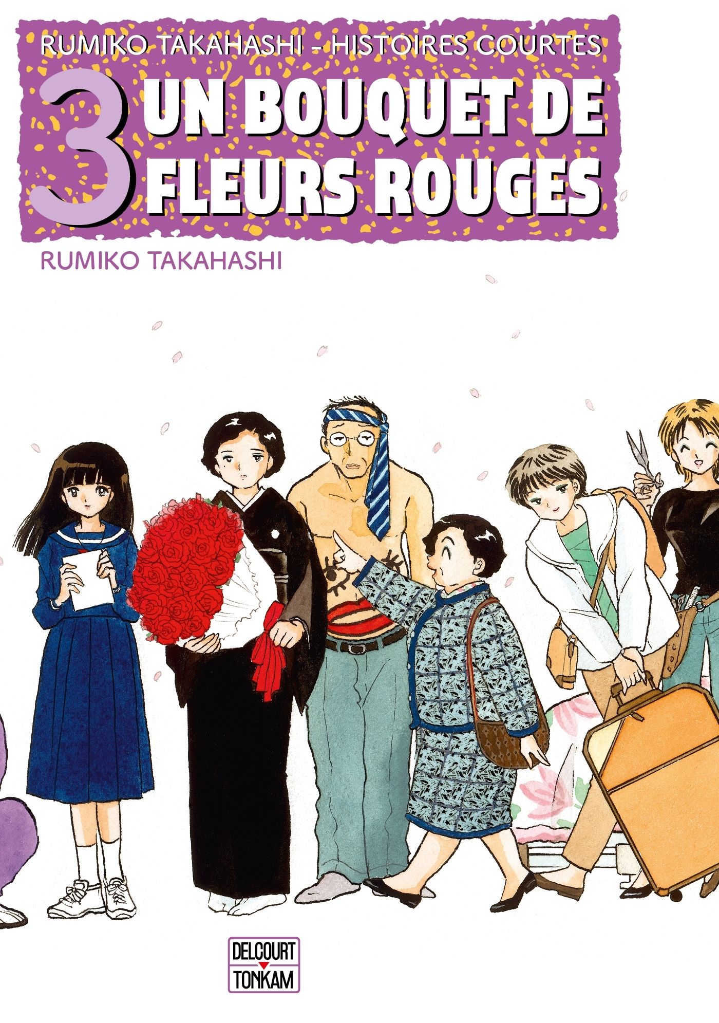 Histoires courtes Tome 3 : Un bouquet de fleurs rouges
