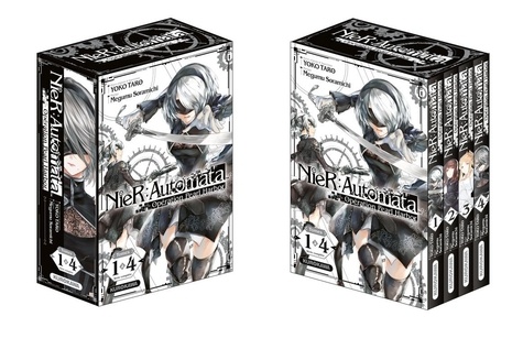 NieR : Automata, opération Pearl Harbor Intégrale : Coffret en 4 volumes : tomes 1 à 4. Avec 2 ex-li