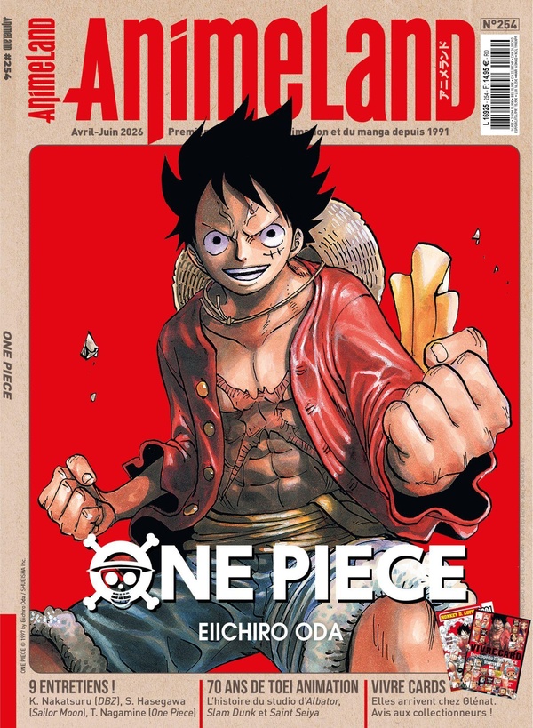 AnimeLand N° 254, avril-juin 2026 : One Piece
