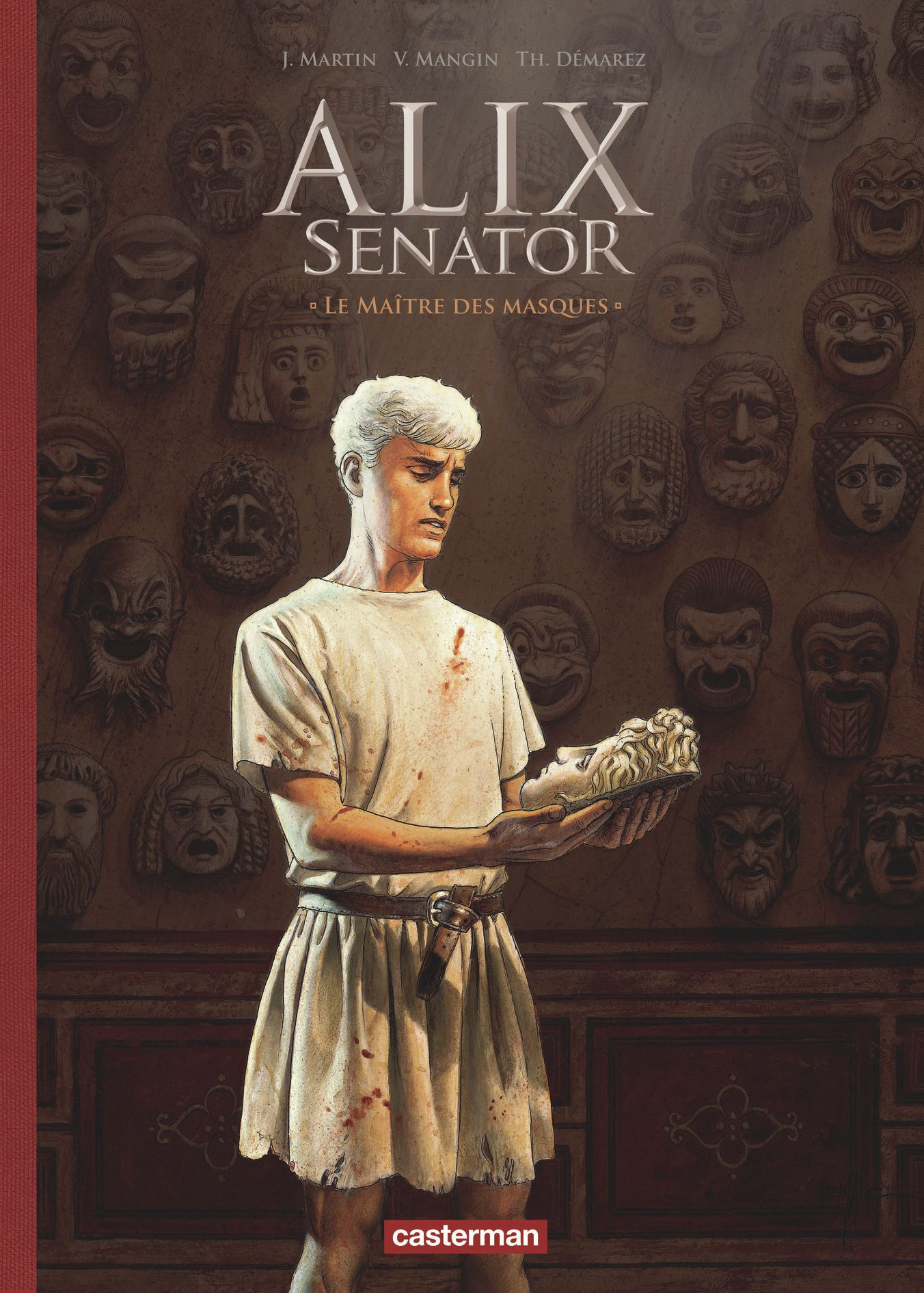 Alix senator Tome 17 : Le maître des masques. Edition de luxe