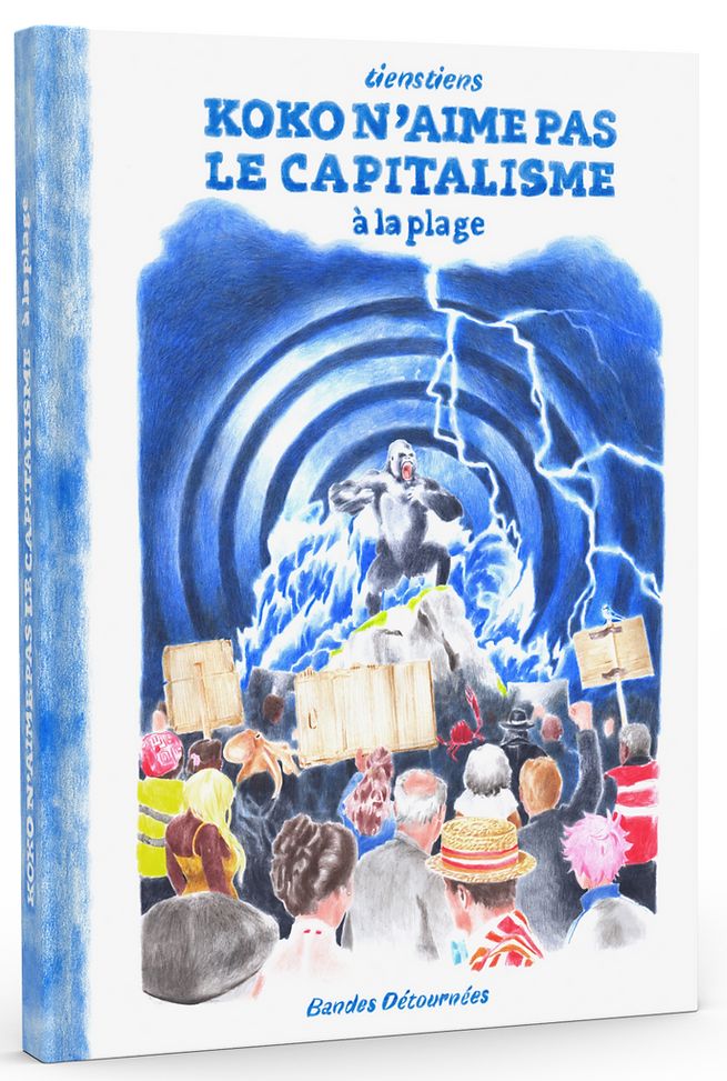 Koko n'aime pas le capitalisme. A la plage