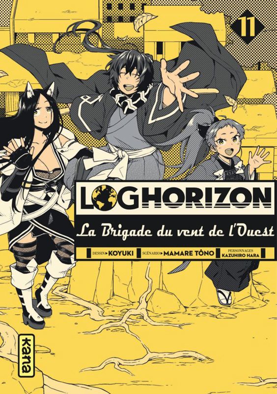 Log Horizon - La Brigade du vent de l'Ouest Tome 11