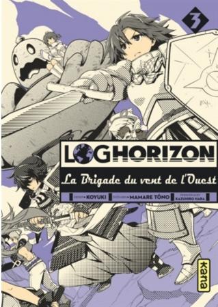 Log Horizon - La Brigade du vent de l'Ouest Tome 3