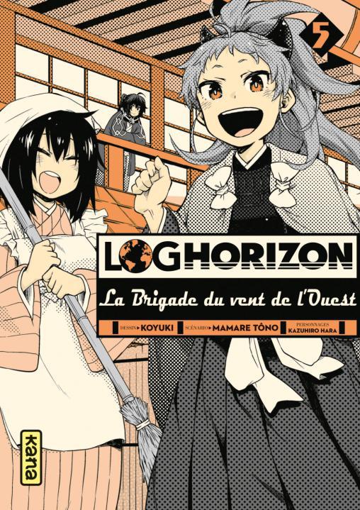 Log Horizon - La Brigade du vent de l'Ouest Tome 5