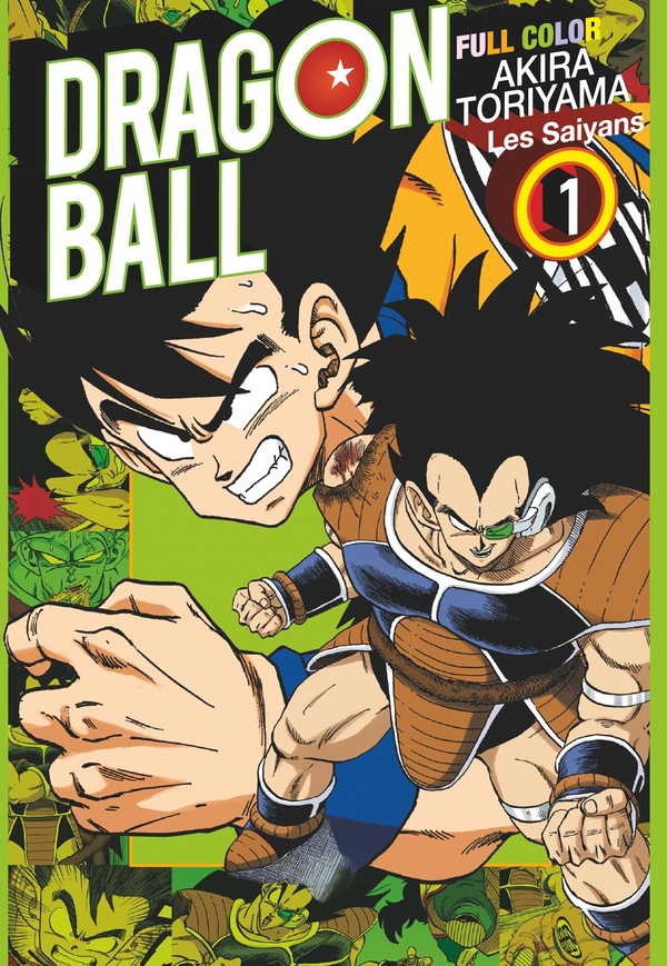 Dragon Ball Full Color : Les Saiyans. Tome 1, Edition spéciale en couleurs