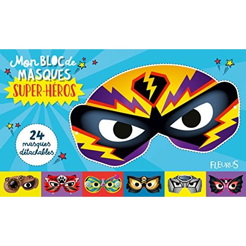 Mon bloc de masques super-héros