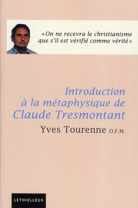 Introduction à la métaphysique de Claude Tresmontant. Pour une recherche d'articulation entre scienc