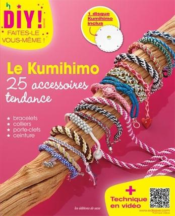 Le Kumihimo. 25 accessoires tendance