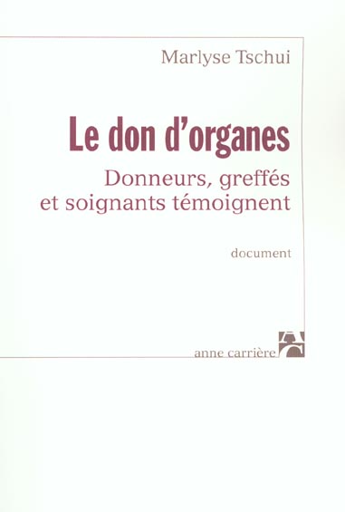 Le don d'organes