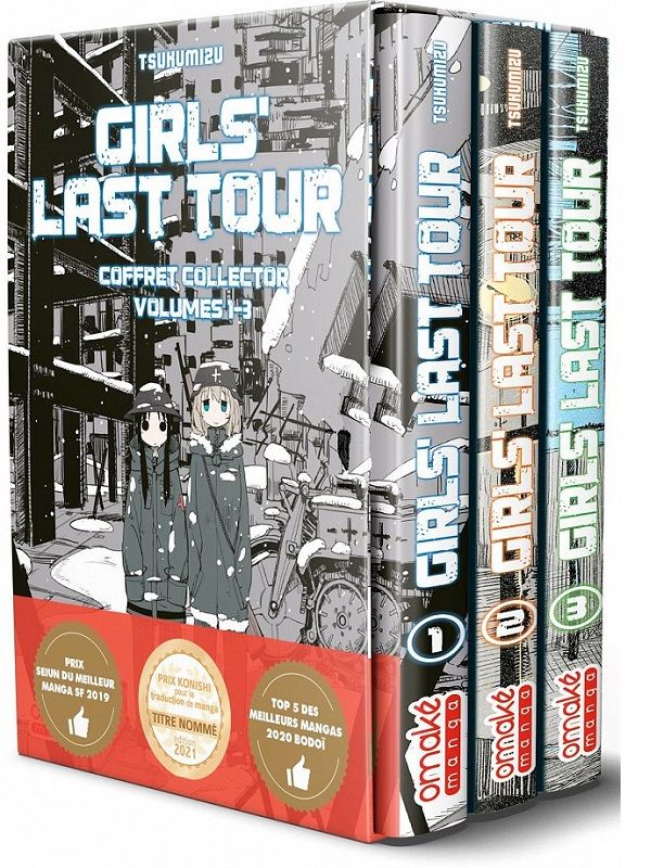 Girls' Last Tour - Coffret collector limité 1 : Tomes 1 à 3