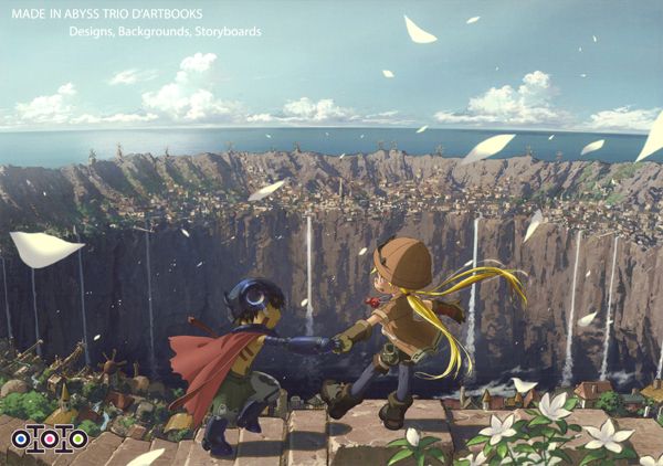 Made in Abyss. Trio d'Artbooks : Designs, Backgrounds, Storyboards
