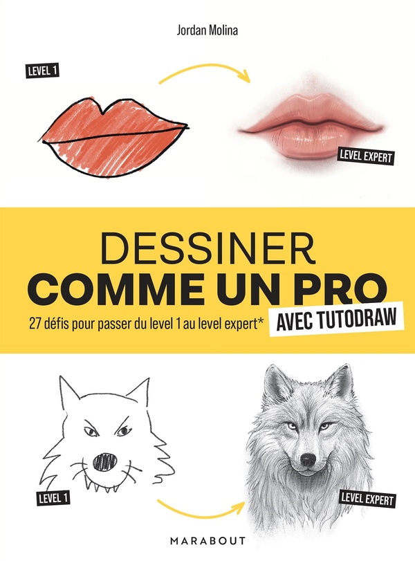 Dessiner comme un pro avec Tutodraw. 27 défis pour passer du level 1 au level expert