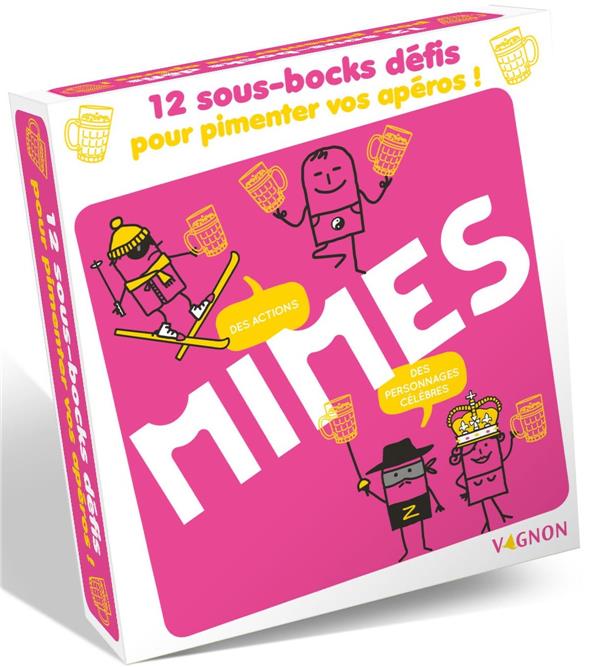 Mimes. 12 sous-bocks défis pour pimenter vos apéros !