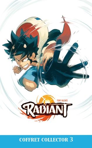 Radiant Tome 9 à 12 : Coffret collector 3 en 4 volumes. Avec 1 sticker inédit