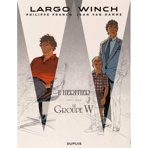Largo Winch : Pack en 2 volumes . Tome 1, L'héritier ; Tome 2, Le groupe W