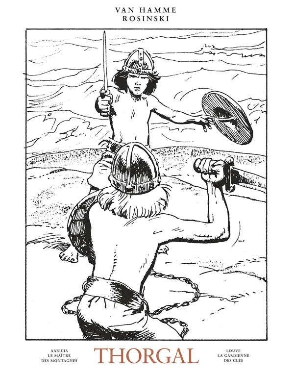 Thorgal Oeuvres complètes Tome 3 : Aaricia ; Le maître des montagnes ; Louve ; La gardienne des clés