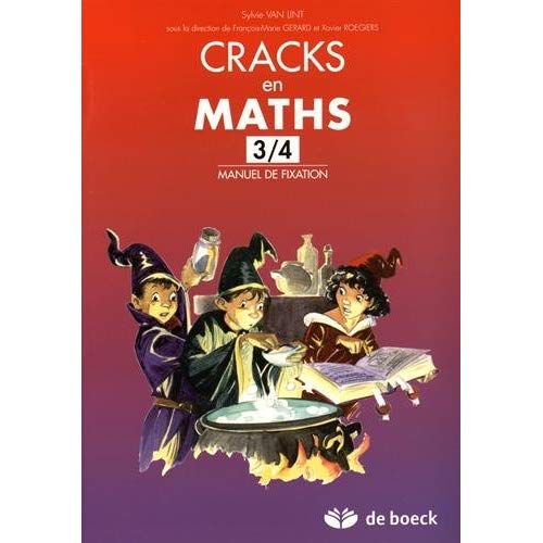Cracks en maths 3/4. Manuel de fixation