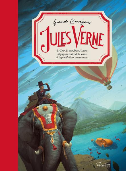 Grands classiques de Jules Verne. Le Tour du monde en 80 jours ; Voyage au centre de la Terre ; Ving