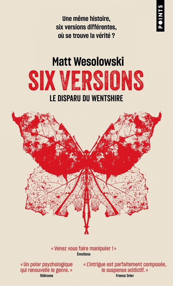 Six Versions Tome 3 : Le Disparu du Wentshire