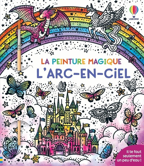 L'arc-en-ciel. La peinture magique