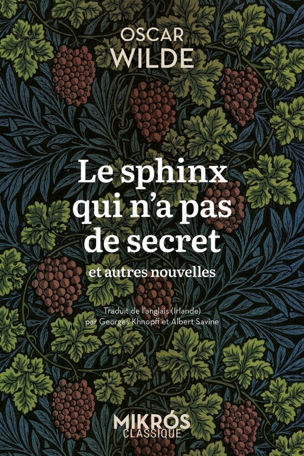 Le sphinx qui n’a pas de secret et autres nouvelles