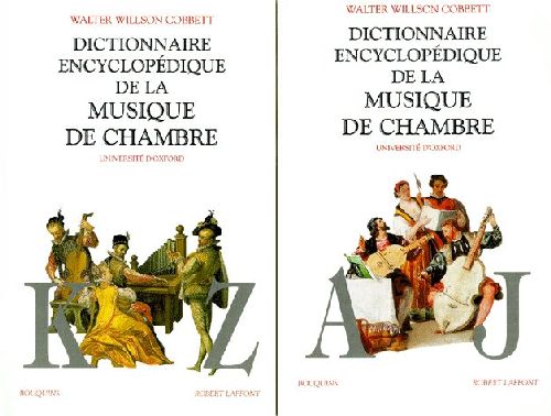 Coffret Dictionnaire encyclopédique de la musique de chambre