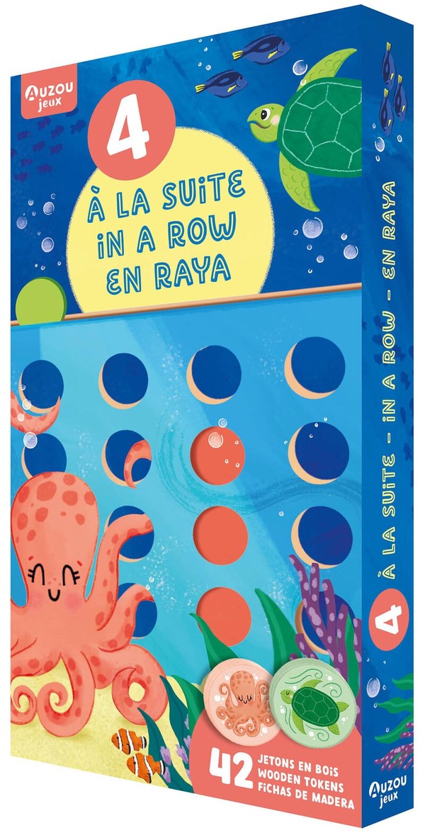 4 A LA SUITE - 4 IN A ROW - 4 EN RAYA