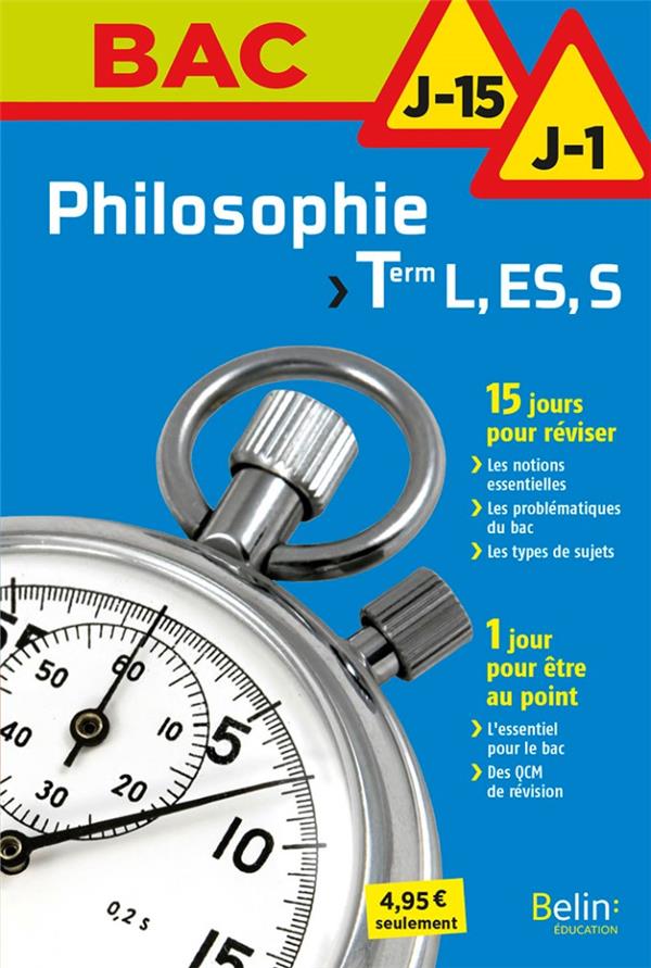 Philosophie Tle L, ES, S