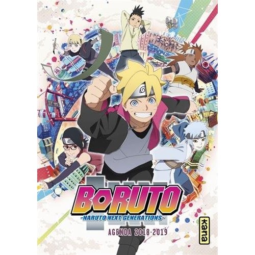 Agenda Boruto. Edition 2018-2019
