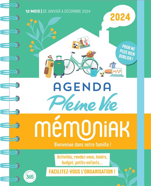 Agenda Pleine Vie. 12 mois - de janvier à décembre, Edition 2024