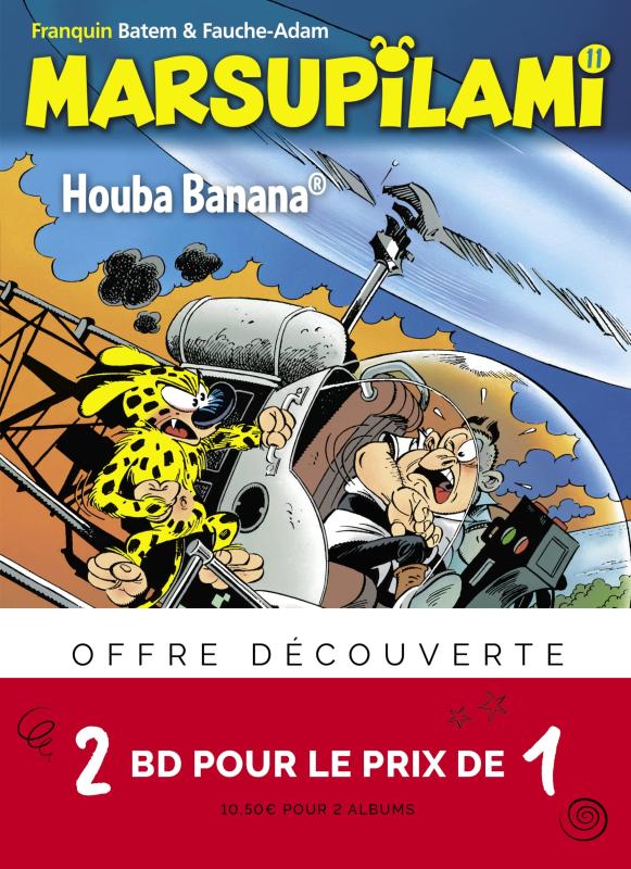Marsupilami : Pack découverte en 2 volumes. Tome 11, Houba Banana ; Tome 20, Viva Palombia !