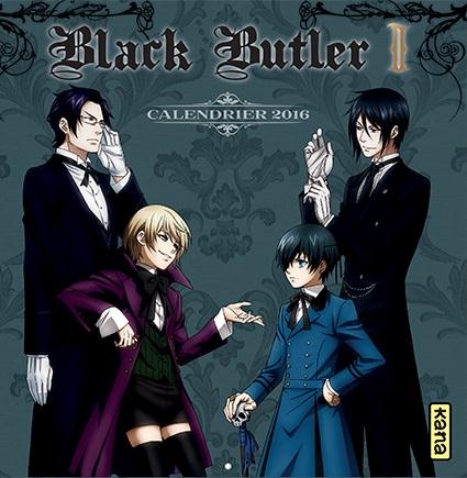 Calendrier Black Butler 2016