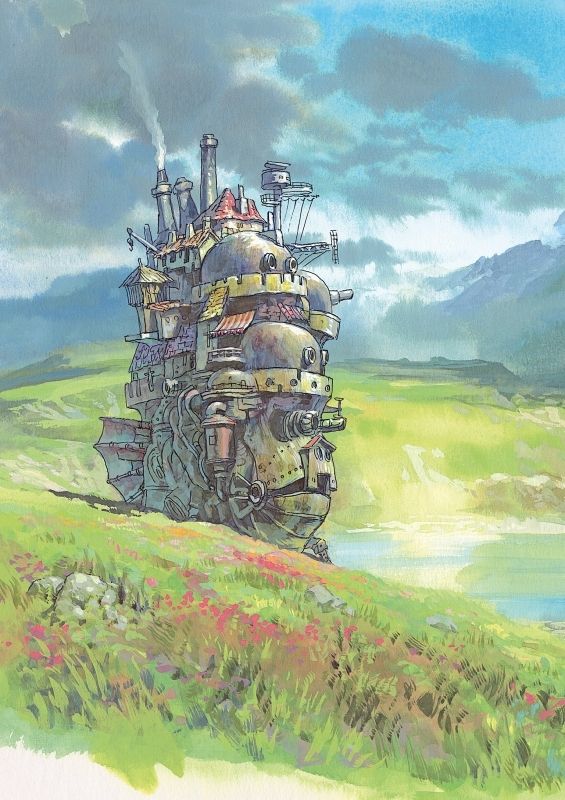 Carnet Ghibli. Le château ambulant