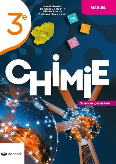 Chimie 3 sciences générales manuel nouvelle édition 2021
